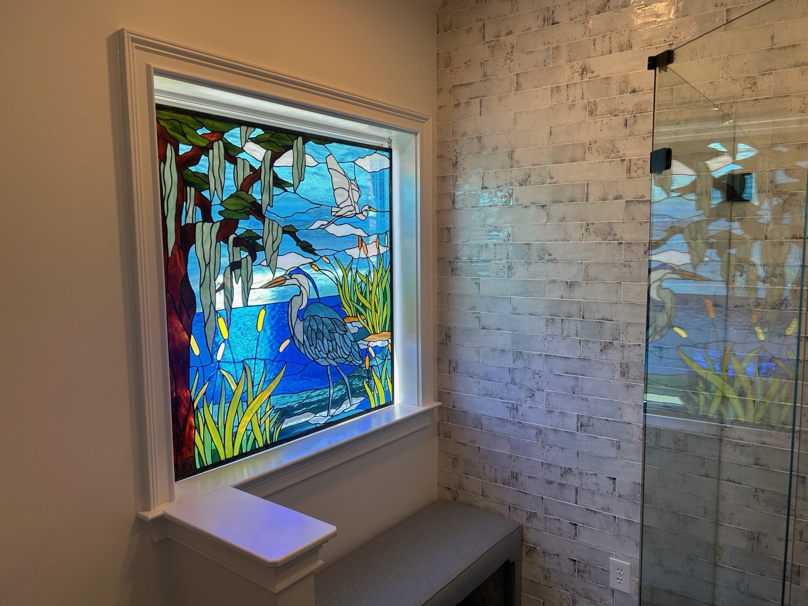 stained glass window