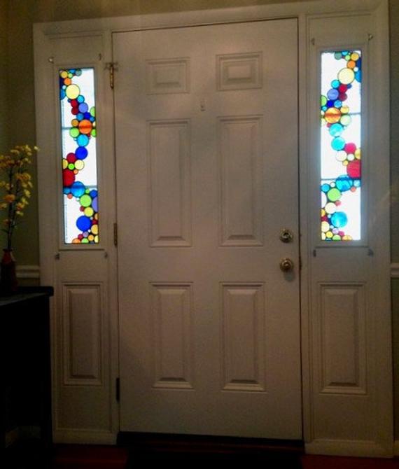 S 21 Stained Glass Sidelight, Stained Glass Window Sidelight Panels